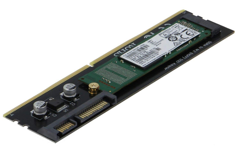 [Australia - AusPower] - SEDNA - DDR4 Slot Mounting Adapter for M2 SSD 