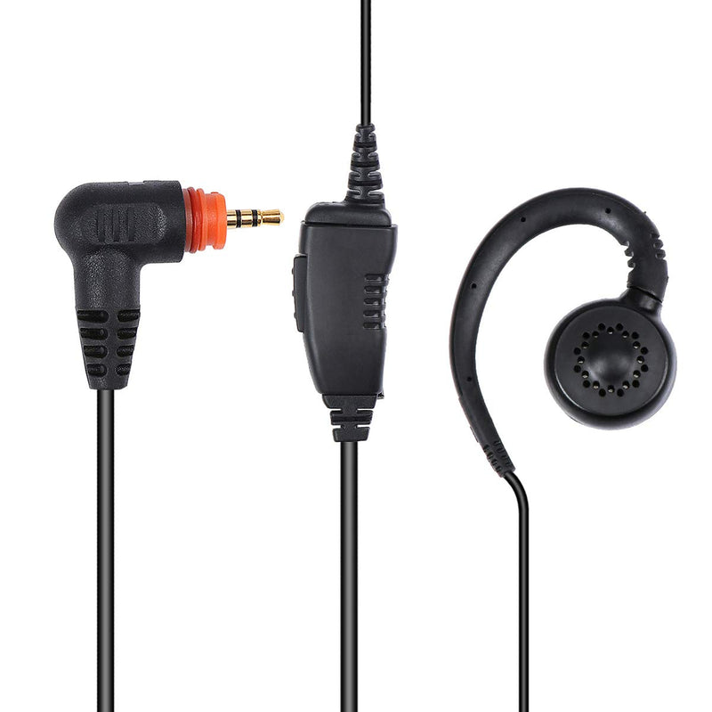 [Australia - AusPower] - abcGoodefg Walkie Talkie Earpiece, 1 Pin G Shape Earpiece Headset with Mic PTT for Motorola SL300 SL7550 7580 7590 SL4000 SL1K SL1M 2 Way Radio 
