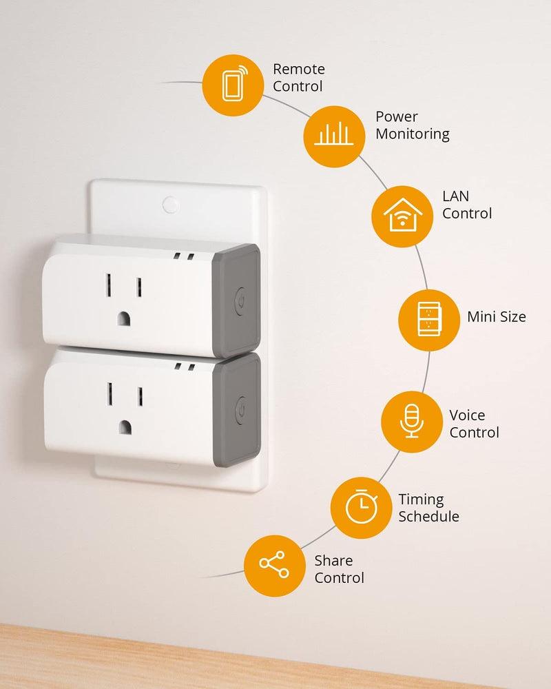 [Australia - AusPower] - SONOFF S31 15A WiFi Smart Plug with Energy Monitoring ETL Certified, Smart Outlet Timer Switch, Work with Alexa & Google Home Assistant, IFTTT Supporting, No Hub Required, 2.4 Ghz Wi-Fi Only 1-Pack 
