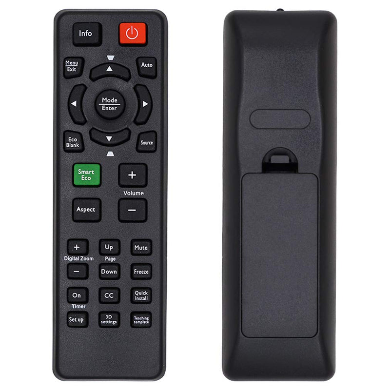 [Australia - AusPower] - INTECHING 5J.J6L06.001 Projector Remote Control for BenQ MS517, MS521, MS524, MS527, MW519, MW523, MW663, MX504, MX505, MX518, MX520, MX522, MX618ST, MX661, MX662, MX620ST, MS619ST, MW571H, MW621ST 