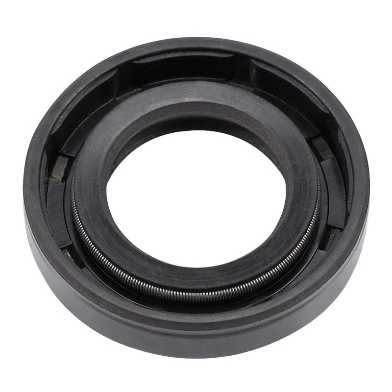 [Australia - AusPower] - uxcell Oil Seal, TC 20mm x 35mm x 7mm Nitrile Rubber Cover Double Lip with Spring for Bearing Shaft, Black Pack of 1 35mmx20mmx7mm 
