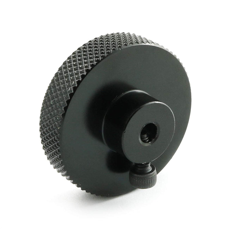 [Australia - AusPower] - PZRT 3D Printer 42 Stepper Motor Positioning Handwheel Internal Hole Diameter 5mm Black 
