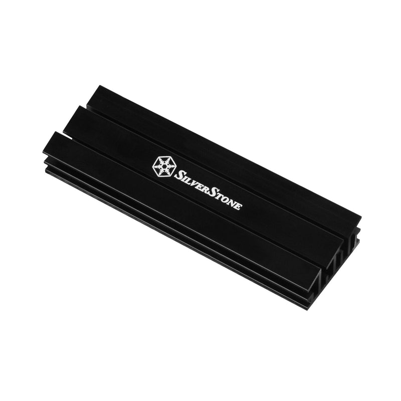 [Australia - AusPower] - SilverStone Technology Aluminum Alloy Heatsink with Multiple Thermal Pads for PCIE NVME M.2 or SATA M.2 TP02-M2 