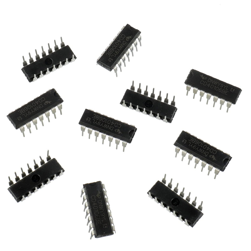 [Australia - AusPower] - BOJACK CD40106BE CD40106 CMOS Hex Schmitt Triggers New (Pack of 10) 