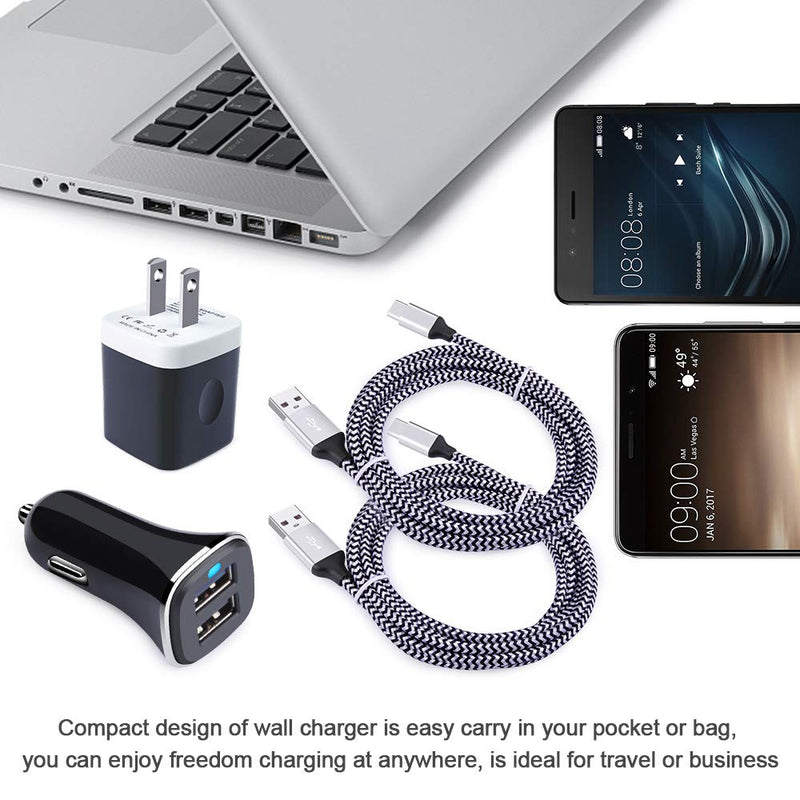 [Australia - AusPower] - Type C Phone Charger Fast Charging for Samsung Galaxy S22 S20 Ultra S21 Plus 5G A21 A12 A42 A52 A32 A11A10E S10E Note 20 Ultra LG K51 Moto G G9 G8 G7 Z4/X4/Z3 Z2 Z Play Car Charging Block Plug +Cable 