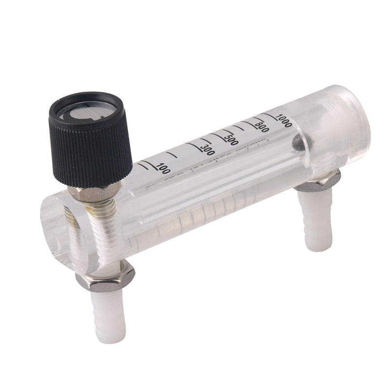 [Australia - AusPower] - BQLZR 100-1000ml/min Air Oxygen Gas Flow Meter Flowmeter with Control Valve for Measuring Controlling Gas Flow 