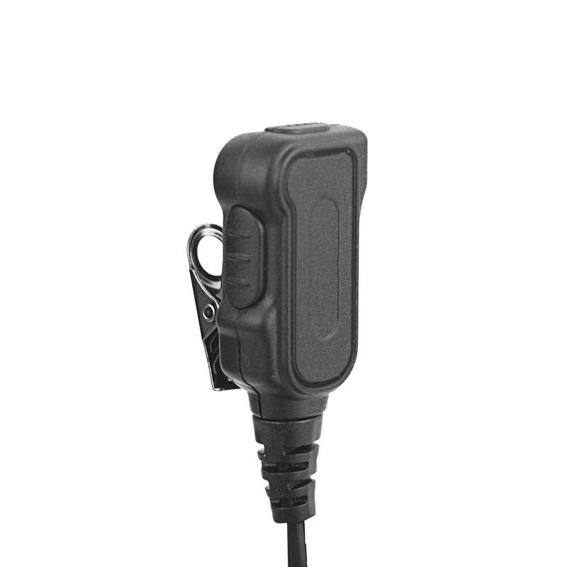 [Australia - AusPower] - WODASEN D Shape Earpiece Headset w/PTT Mic 2 Pin Compatible with Baofeng Kenwood Puxing Wouxun Two Way Radio Walkie Talkie 