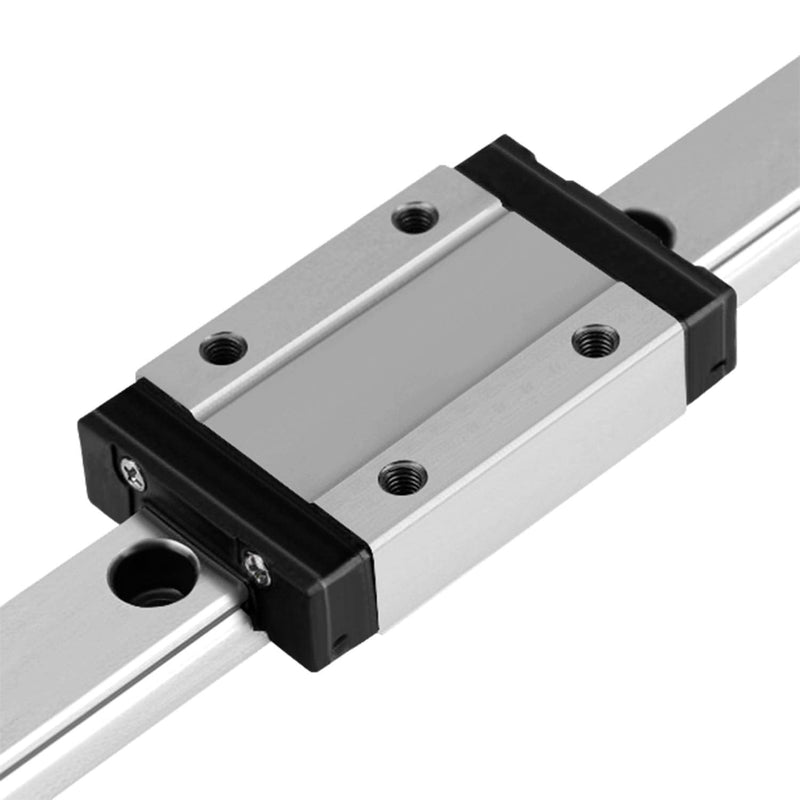 [Australia - AusPower] - Twotrees MGN12H 300mm Linear Rail Guide Linear Sliding Guideway with 1pcs Linear Bearing Sliding Block for 3D Printer and CNC Machine(H-Type,Black) MGN 12H-Type 