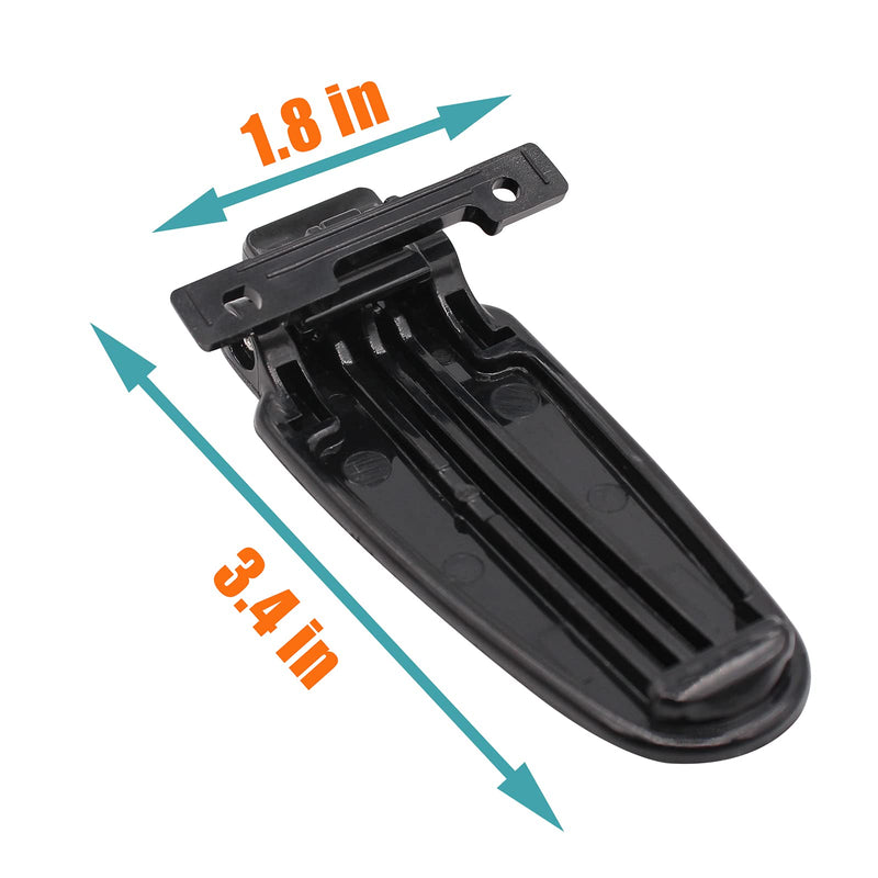 [Australia - AusPower] - Replacement Belt Clip KBH-12 for Kenwood TK3360 TK3173 TK-3170 TK3160 TK3140 TK-2360 TK-2170 TK2160 TK2140 Portable Radio 