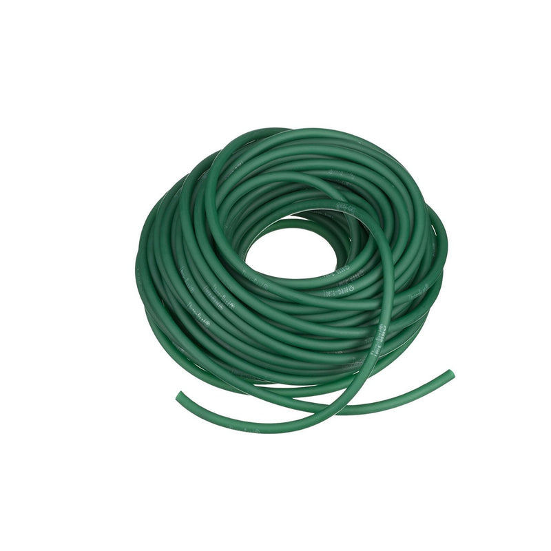 [Australia - AusPower] - TheraBand Resistance Tubes, Professional Latex Elastic Tubing, Upper & Lower Body, Core Exercise, Physical Therapy, Lower Pilates, at-Home Workouts, & Rehab, 25 Foot, Tan Green - Heavy 