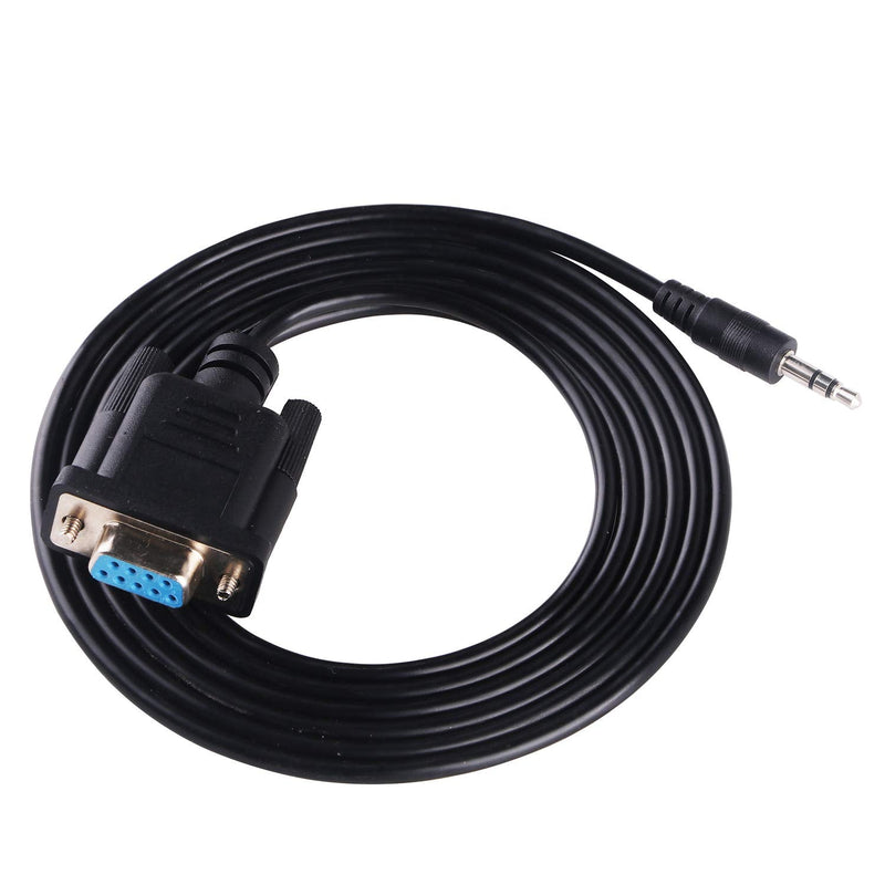 [Australia - AusPower] - 6FT DB9 9 Pin to RS232 3.5mm Audio Jack Serial Adapter Cable FTDI Chip DB9-RS232-AJ 