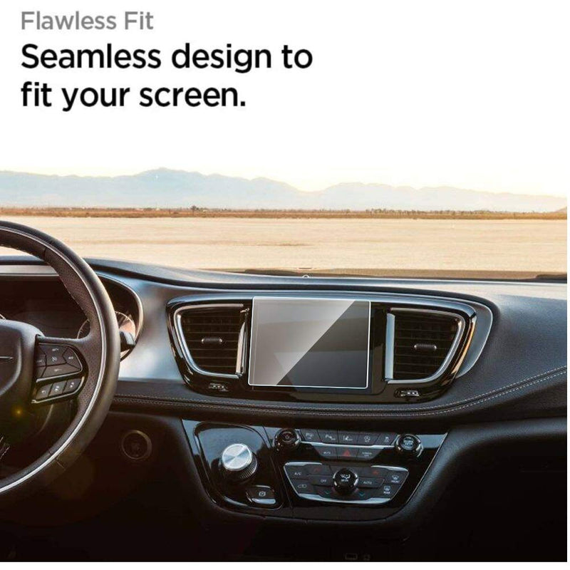 [Australia - AusPower] - OYFA Tempered Glass Screen Protector Compatible with 2019 2020 Chrysler Pacifica,Anti-Scratch,Shock-Resistant,HD Clear,Protecting Uconnect 8.4” Touch Screen. 