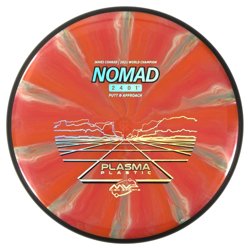 [Australia - AusPower] - MVP Disc Sports Plasma Nomad James Conrad Edition Disc Golf Putter (Colors May Vary) 165-170g 