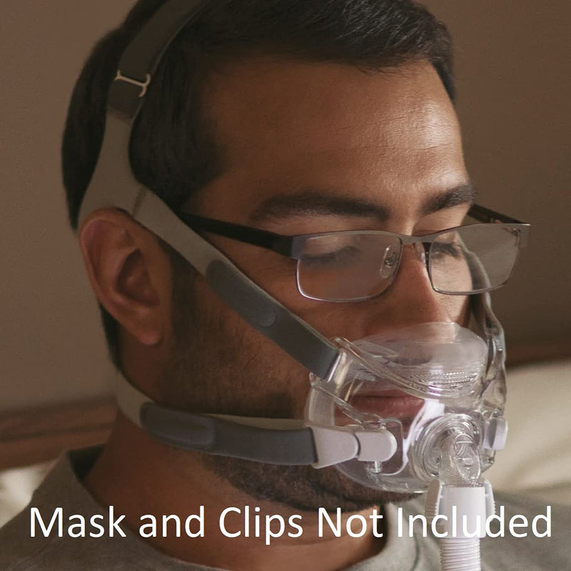 [Australia - AusPower] - Organic Deal Amara View Headgear Compatible with Respironics Amara View CPAP Mask – CPAP Headgear Amara View – Replacement Straps for Respironics Amara View Headgear (Mask, Clips not Included) 