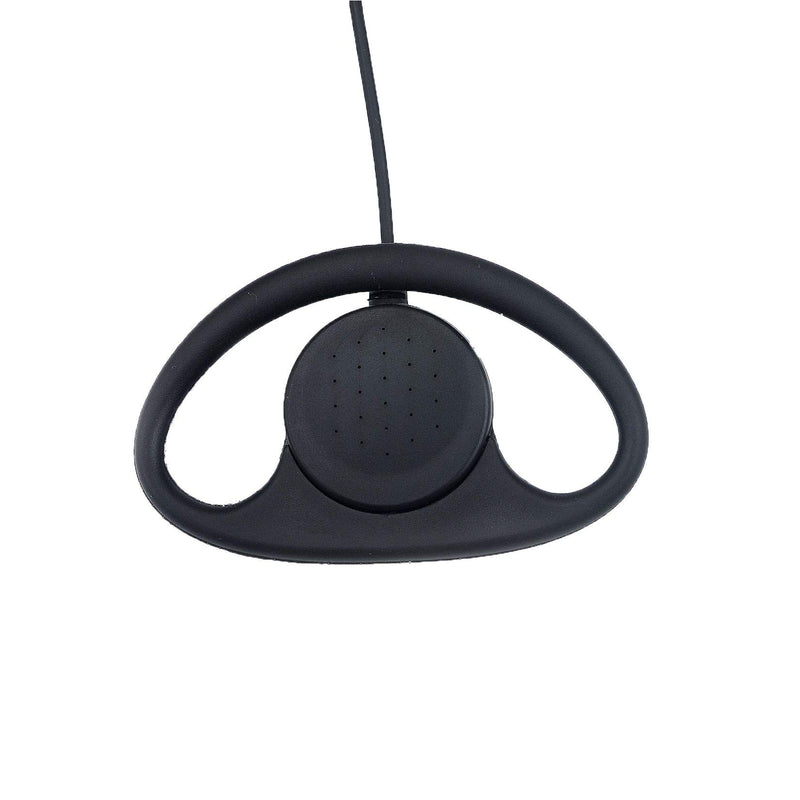 [Australia - AusPower] - Yolipar CLS1410 CLS1110 Earpiece Compatible with Motorola Radio CP200 GP300 GP2000 Walkie Talkie with PTT Mic 2 Pin Headset Single-Wire Surveillance Kit (D-Shaped, 2 PCS) 