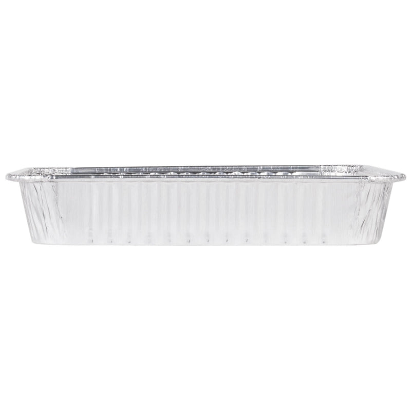 [Australia - AusPower] - Pack of 30 Extra-Thick Disposable Aluminum Baking Pans | Standard Size 9” x 9” Recyclable Square Cooking Tins | Portable Food Containers | Superior Heat Conductivity | 2” High Walls to Prevent Spills 
