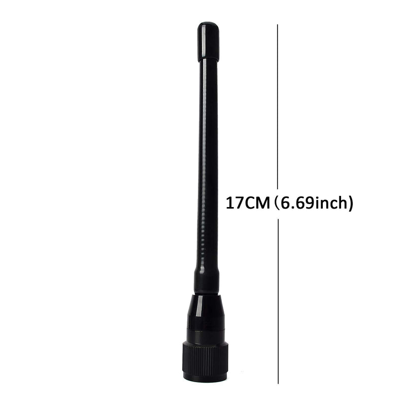 [Australia - AusPower] - HYS VHF Marine Antenna Low-Profile 156-163Mhz Antennas W/16.4ft(5m) RG58 Low Loss Premium Coaxial Cable with PL259 