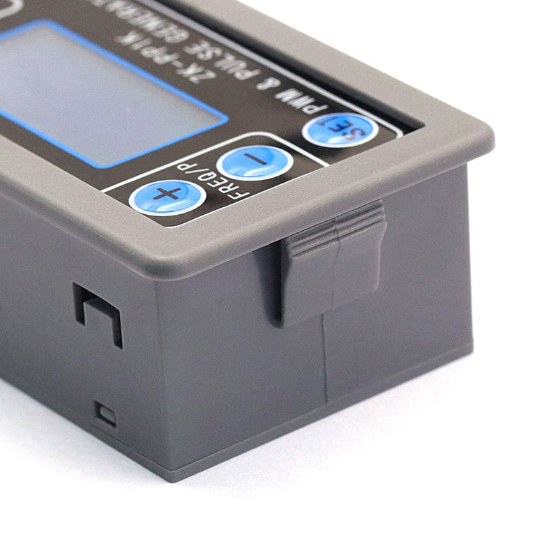 [Australia - AusPower] - CenryKay Pwm Signal Generator,Dual Mode Function Frequency Generator Adjustable 1-150kHZ Pulse Square Rectangular Wave Signal Module Driver Controller LCD Display with Case Dual Modes 