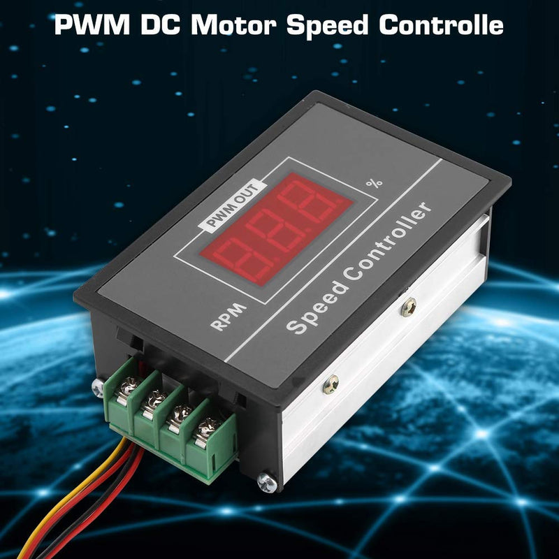 [Australia - AusPower] - PWM DC Motor Speed Controller, Stepless Speed Control Switch Controller 30A DC6-60V 12V 24V 36V 48V 