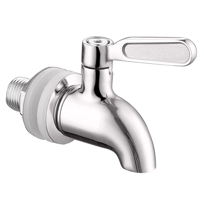 [Australia - AusPower] - Beverage Dispenser Replacement Spigot,Stainless Steel Polished Finished, Water Dispenser Replacement Faucet Brushed Nickel 