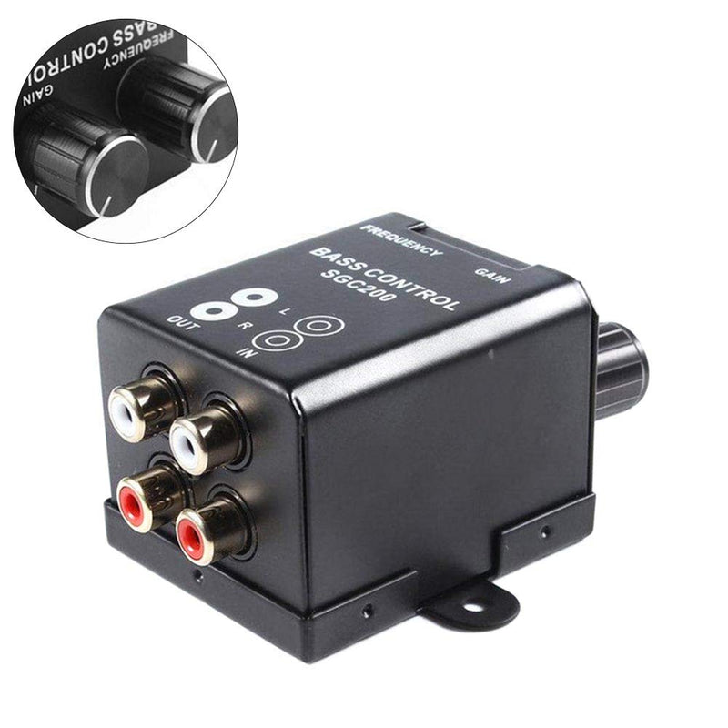 [Australia - AusPower] - Product Name: bass Remote Control knob, car bass Controller, car Amplifier General bass knob, Volume Regulator bass Controller knob 4x5x3cm 