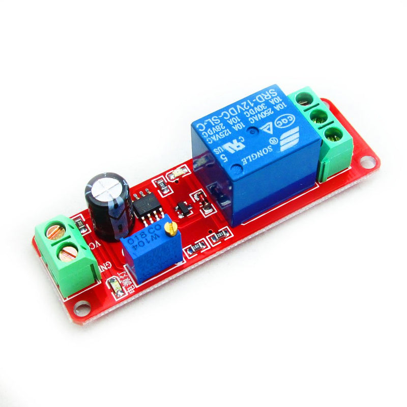 [Australia - AusPower] - HiLetgo NE555 DC 12V Delay Timer Switch Adjustable Module 0 to 10 Second 