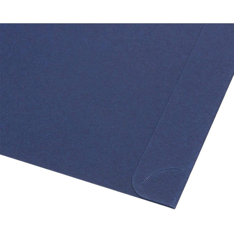 [Australia - AusPower] - 12-Pack Certificate Holder - Diploma Cover, Document Cover for Letter-Sized Award Certificates, Navy Blue, Silver Foil, 11.2 x 8.8 Inches 