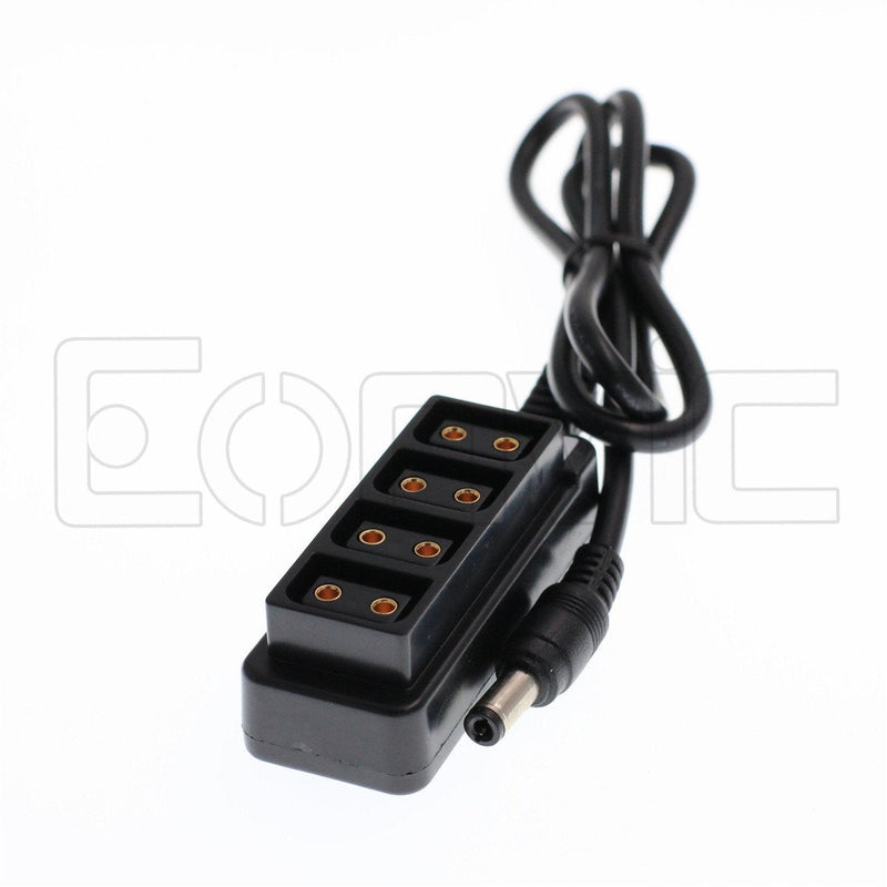 [Australia - AusPower] - Eonvic D-tap B Type 4-Port Female Splitter Hub to DC 2.5 Power Supply Cable for Tilta Camera 