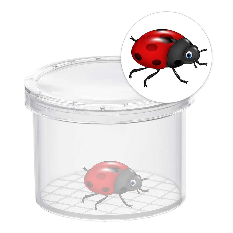 [Australia - AusPower] - Coopay 40 Pieces Bug Viewer Critter Insect Cage Magnifying Insect Box Bug Magnifier Container Bug Catcher Cage, Kids Science Nature Exploration Toys 