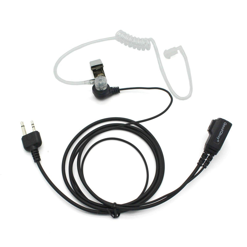 [Australia - AusPower] - Midland Walkie Talkie Earpiece,Covert Acoustic Tube Earpiece Headset with PTT is Compatible with MidlandGXT1000VP4 LXT500VP3 GXT1050VP4 GXT1000XB (5 Pack) 