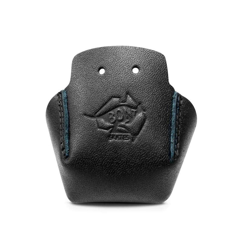 [Australia - AusPower] - Bont Roller Skates - 100% Australian Leather Toe Cap Protectors - Roller Skate Derby Speed - Pair Black 