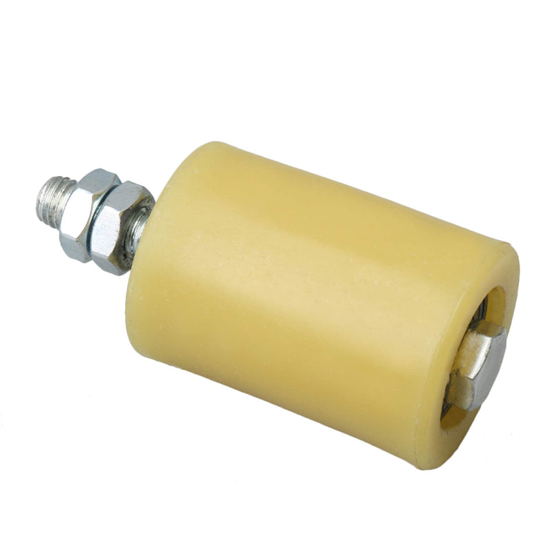 [Australia - AusPower] - CNBTR M12 50 x 70mm PP Steel Roller Bearing Guiding Wheel with 6201 Bearing Insert for Electric Gate Pack of 2 