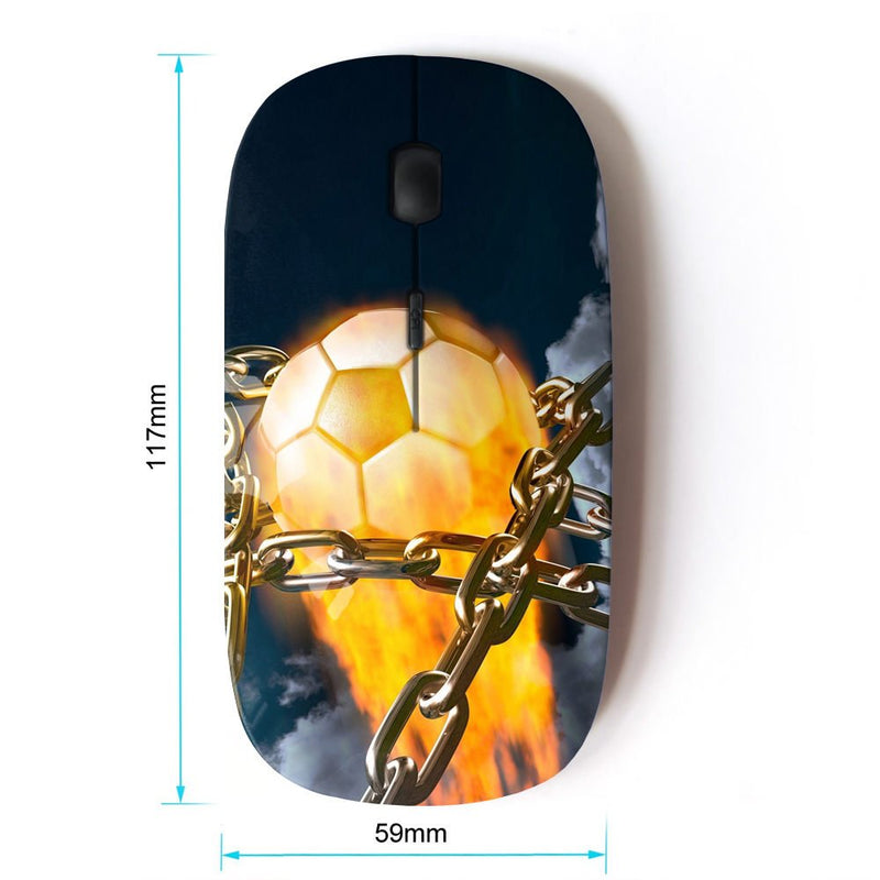 [Australia - AusPower] - KOOLmouse [ Optical 2.4G Wireless Mouse ] [ Flaming Soccer Ball ] 