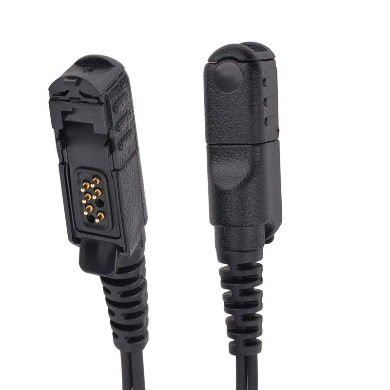 [Australia - AusPower] - XPR3300e Earpiece for Motorola Radio XPR3500 XPR3500e XPR3000 XPR3300 with Mic PTT XPR 3300 3500 3300e 3500e Walkie Talkie Headset Security Acoustic Tube Surveillance Headphone-LeiMaxTe 