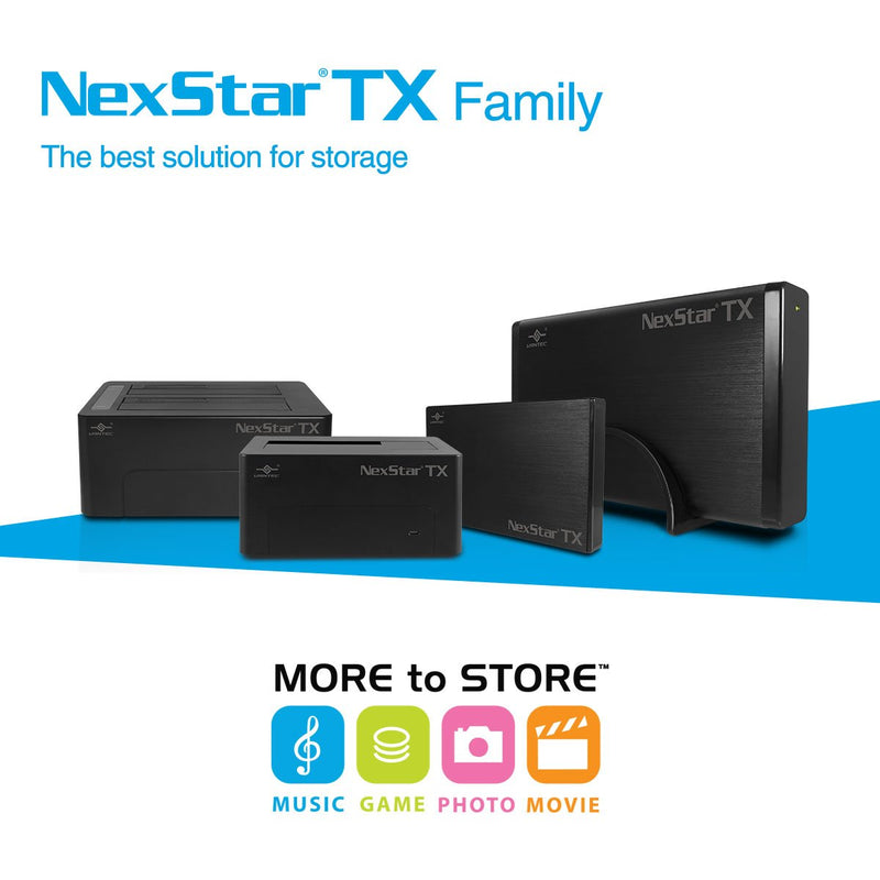 [Australia - AusPower] - Vantec NexStar TX 3.5" USB 3.0 Hard Drive Enclosure (NST-328S3-BK ) NexStar TX - USB 3.0 (Updated version) 