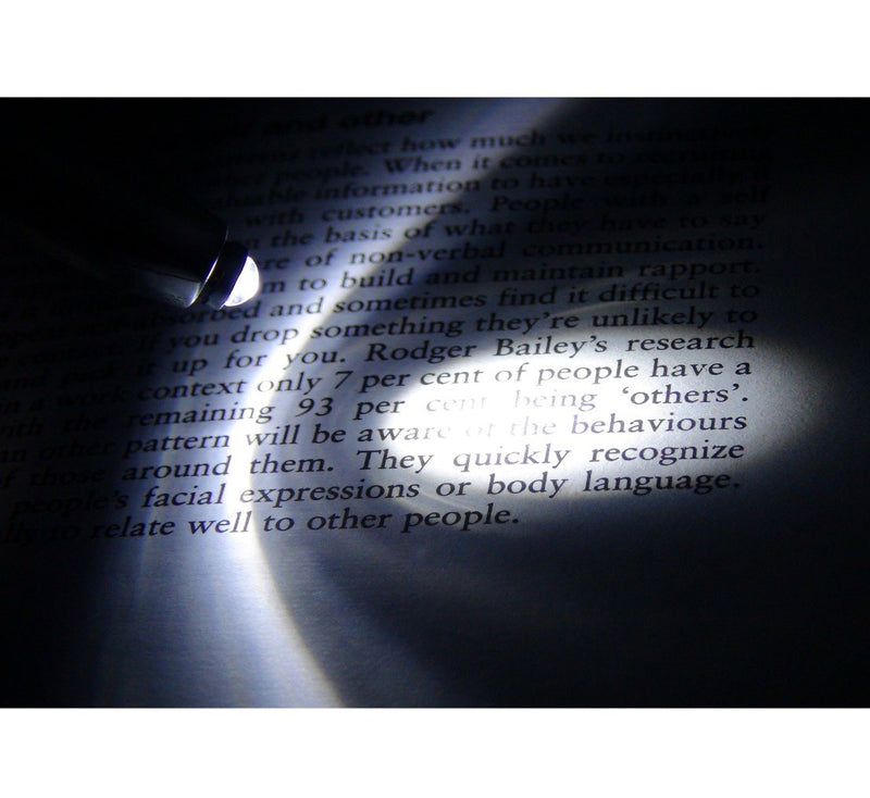 [Australia - AusPower] - Inkstone Teacher Gift Pen with Flashlight and Stylus Tip Engraved with Inspirational Socrates Quote -"Education is the Kindling of a Flame" 