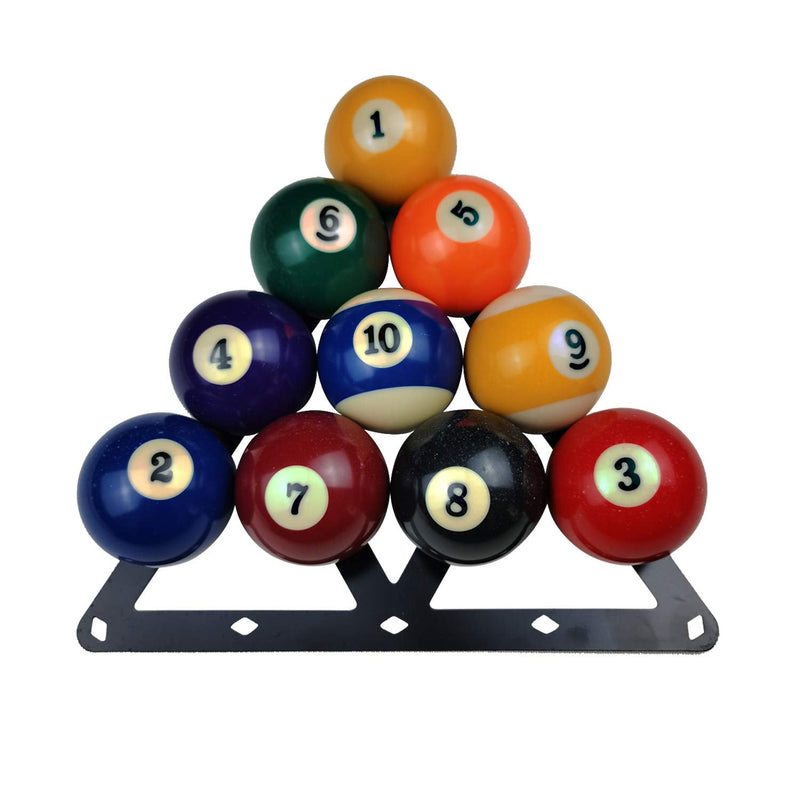 [Australia - AusPower] - WALIKEN Triangle Rack Pool Table Ball Holder Positioning Rack Billiard Accessory Magic Ball Rack Holder Sheet Billiards Triangle Cue Accessories 