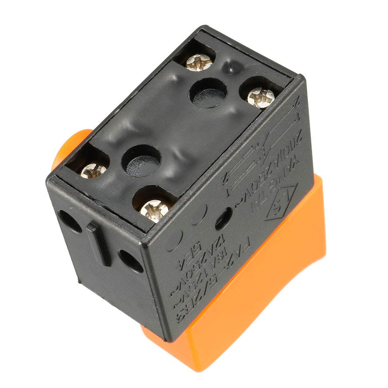 [Australia - AusPower] - uxcell a14041800ux0348 HY15 Latching NO+NO DPST Switch 18A 125V 12A/2A/10A 250V AC (Pack of 2) 