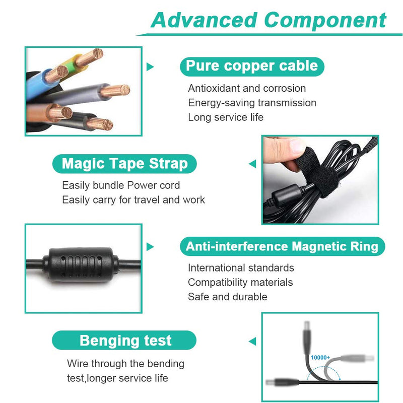[Australia - AusPower] - HKY 24V 3-Pin AC Adapter Replacement for EPSON M235A TM-T88II TM-88III POS Printer Power Supply Cord 