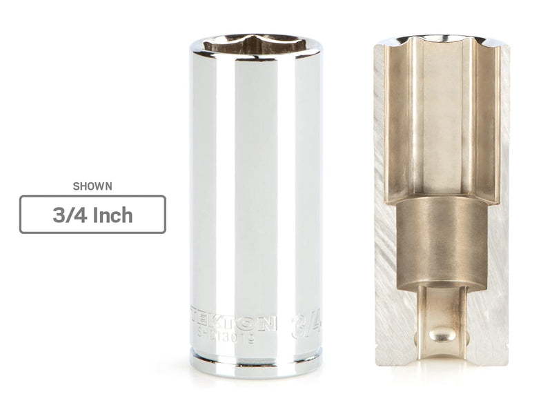 [Australia - AusPower] - TEKTON 3/8 Inch Drive x 15/16 Inch Deep 6-Point Socket | SHD13024 15/16 in. 