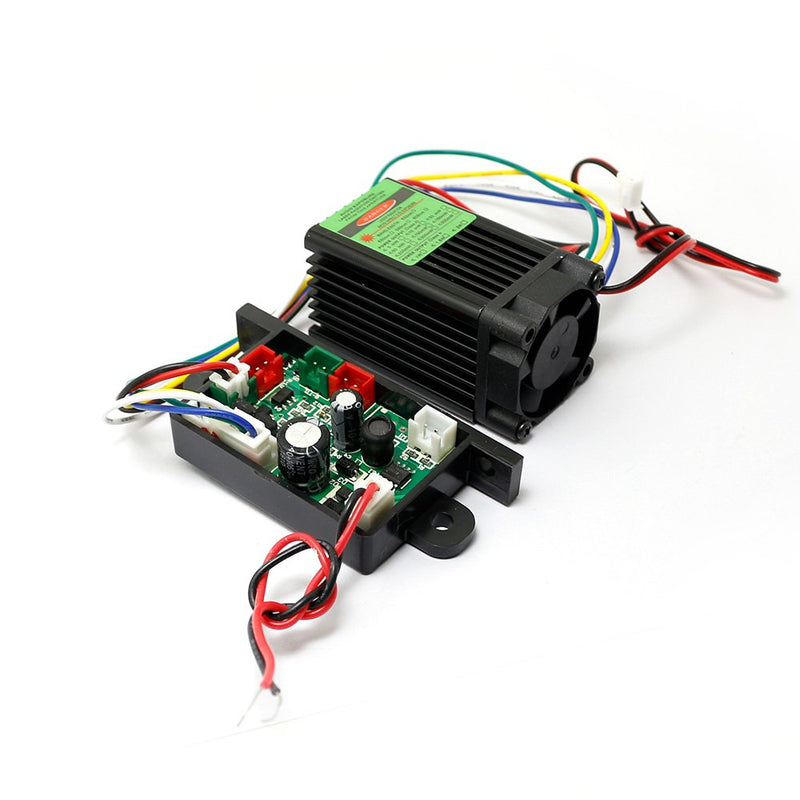 [Australia - AusPower] - 12V Green Diode Lasers 532nm Laser Module Dot with TTL 0-30KHZ & Fan Cooling - Long Time Working 