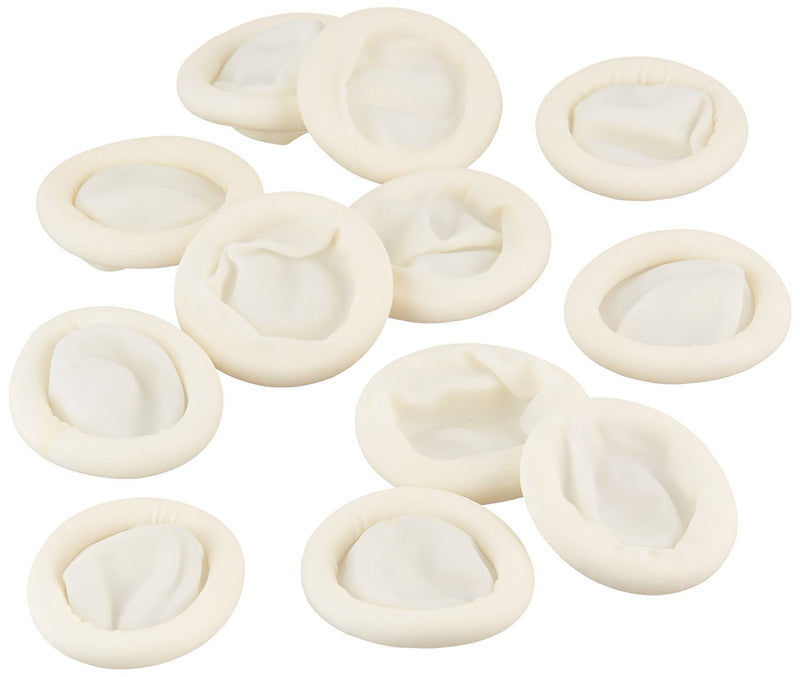 [Australia - AusPower] - Bertech Nitrile Finger Cots, Powder-Free and Anti-Static, Medium, White (Pack of 720) 