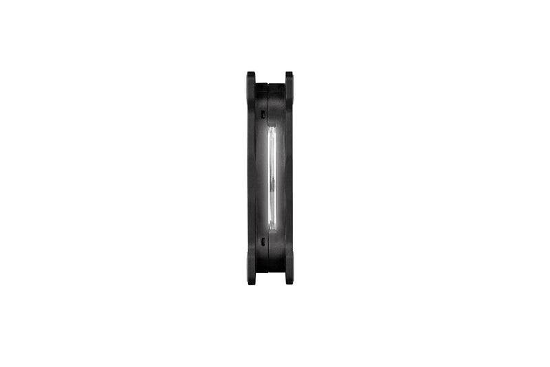 [Australia - AusPower] - Thermaltake Riing 12 High Static Pressure Circular Ring White LED Case/Radiator Fan with Anti-Vibration Mounting System Triple Pack Cooling CL-F055-PL12WT-A 120mm 