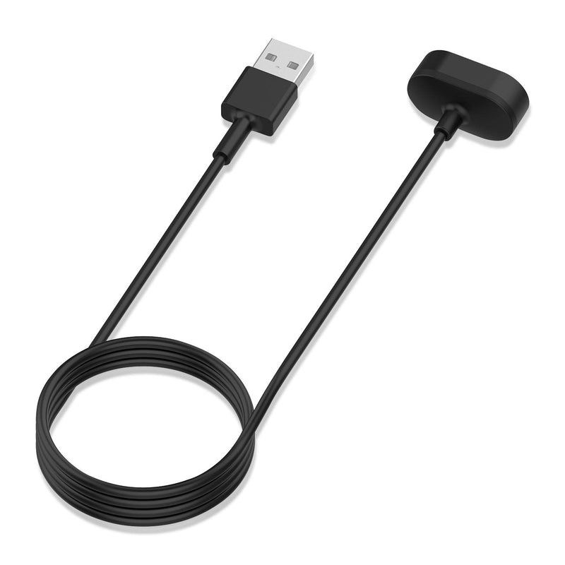 [Australia - AusPower] - 2-Pack Compatible with Fitbit Inspire HR/Inspire Charger Cable, KingAcc 3.3 Ft Replacement USB Charging Cord Cradle Dock Adapter Charger Cable for Fitbit Inspire Fitbit Inspire HR Smart Watch 2 PACK 