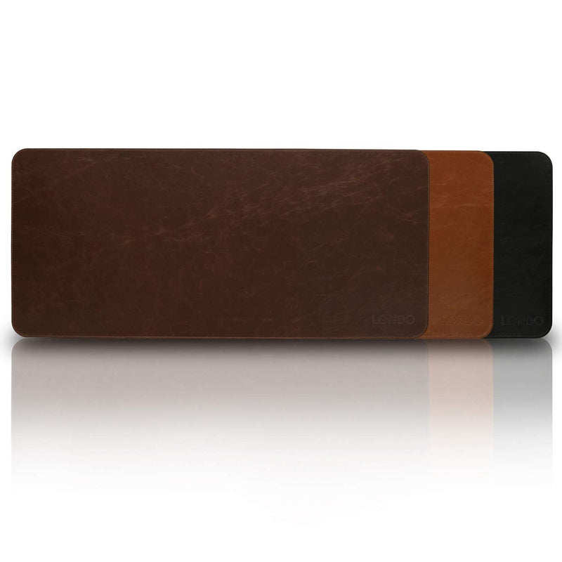 [Australia - AusPower] - Londo Leather Extended Mouse Pad - Desk Mat Light Brown 