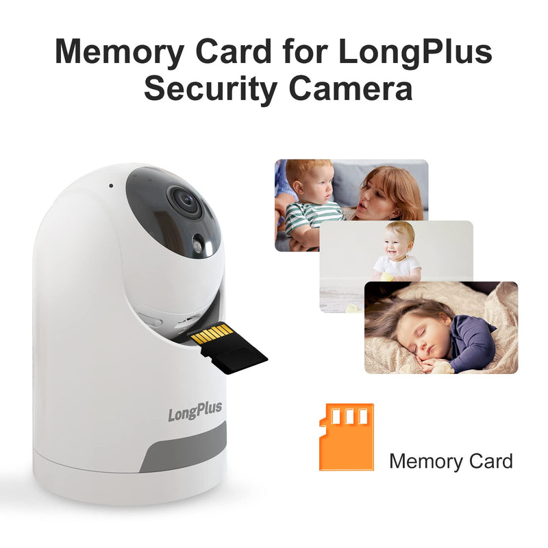 [Australia - AusPower] - LongPlus Storage Card, High Speed Flash TF Card, Memory Card Full HD Video for Security Camera, Mobile Device Storage Phone, Tablet, Drone & Full HD Video Recording 32GB 