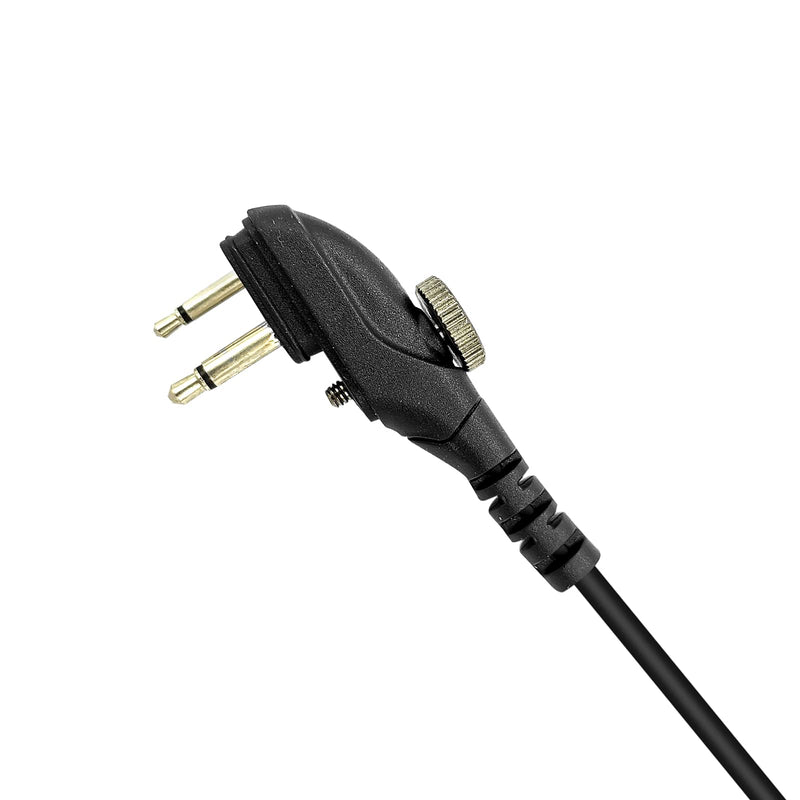 [Australia - AusPower] - RATAOK D Shape Loop Ring Earpiece Surveillance Ear Piece Walkie Talkie Radio Headset with PTT Microphone for HYTERA HYT BD502 BD502i PD502 PD562 TC-508 TC-580 