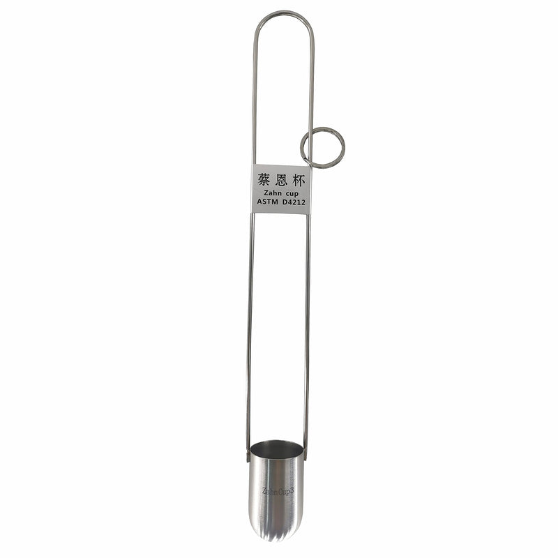 [Australia - AusPower] - YFYIQI Stainless Steel Zahn Viscosity Cup Viscometer for Medium Viscosity Oil Mixed Paint Latex Paint Hole Diameter 3.8 mm Viscosity Range 100cst to 800cst 