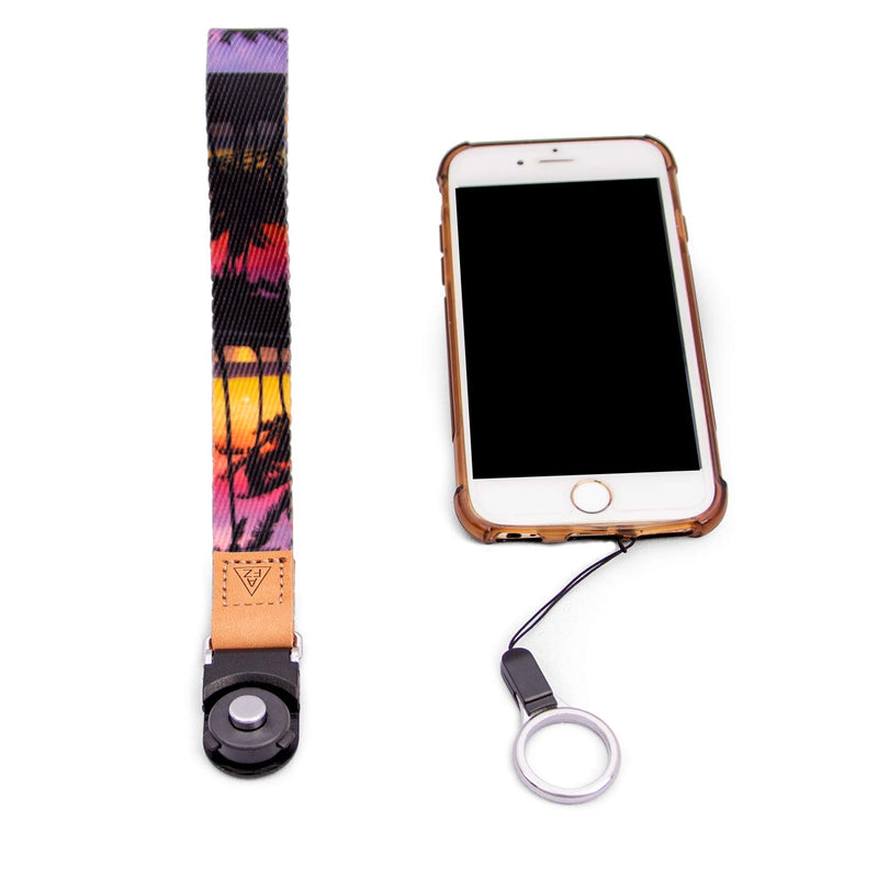 [Australia - AusPower] - Phone Lanyard Detachable Ring Universal Phone Neck Strap Soft Phone Lanyard Neck Strap Case Holder smartphone Strap Coconut Grove 