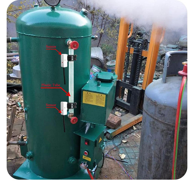 [Australia - AusPower] - Taidacent Non Contact Liquid Level Sensor Contactless Water Level Sensor Externally Attached Pipe Water Float Switch NPN Output Capacitive 